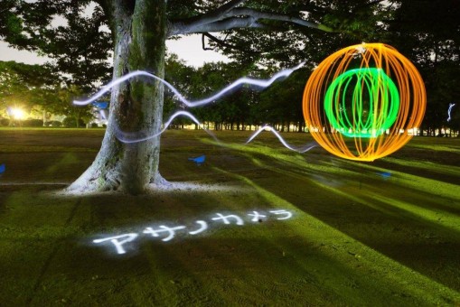 Light Painting workshop in Okayama
