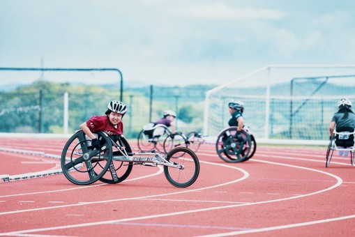 The Art of Wheelchair Racing